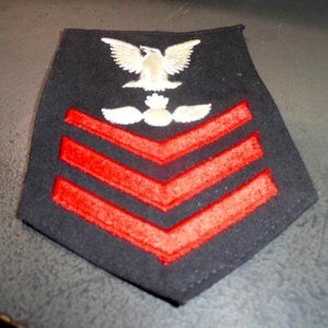 Vintage Naval Arm Patch, 6" Long